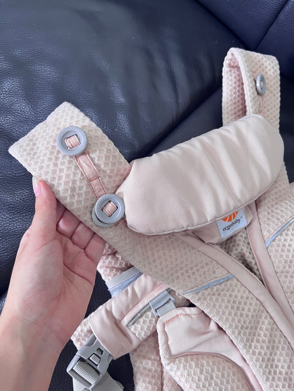 Địu Ergobaby Omni Breeze màu hồng (0→4y, tối đa 20kg) - Ảnh 6