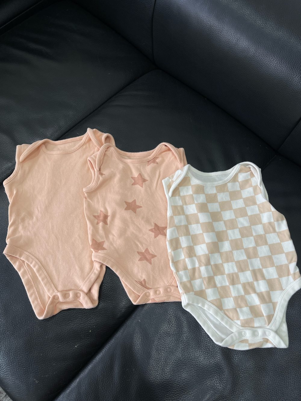 Set 5 bộ bodysuit Mother care màu xanh, hồng (size: 6-9m) - Ảnh 7