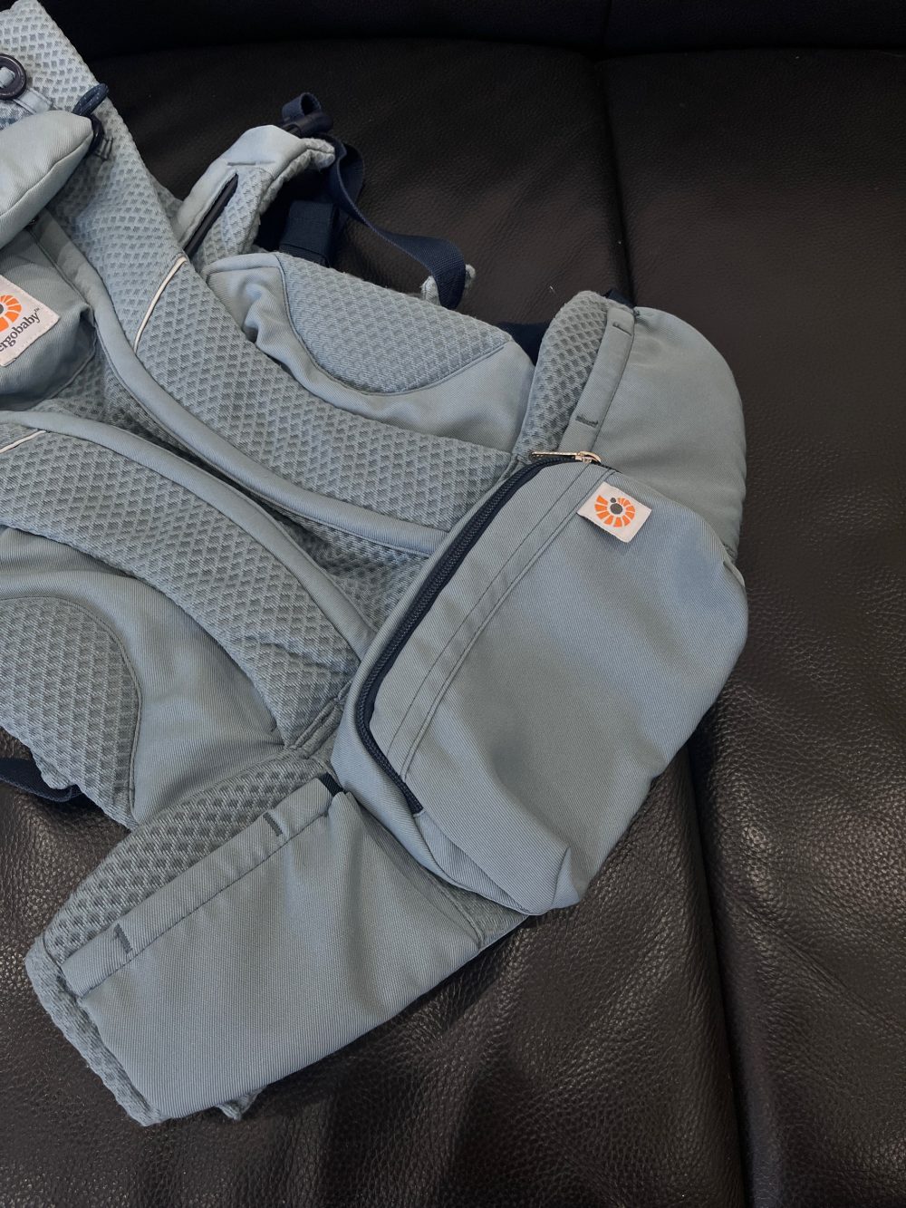 Địu Ergobaby Omni Breeze màu xanh - Ảnh 7