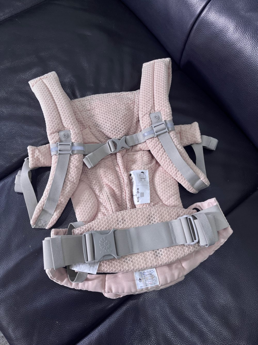 Địu Ergobaby Omni Breeze màu hồng (0→4y, tối đa 20kg) - Ảnh 15