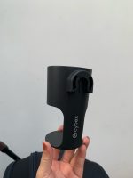 Xe đẩy gấp gọn Cybex Platinum Coya khung rosegold màu Sepia black kèm cup holder, áo mưa, túi vải đựng - Ảnh 9