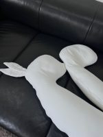 Gối thỏ Raras vải bamboo màu trắng ( size: 0→2y) - Ảnh 7