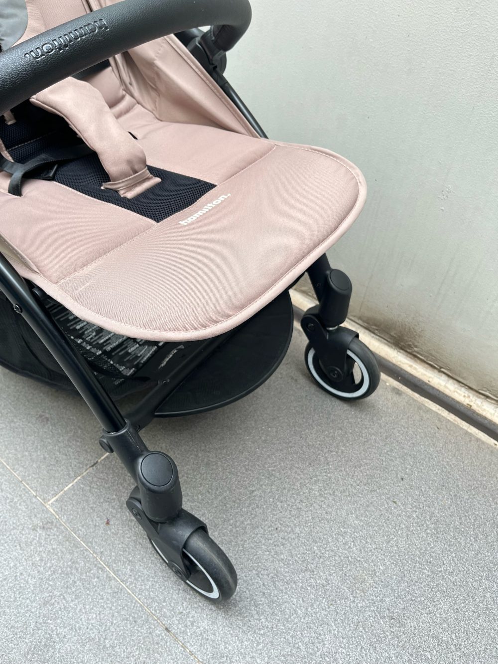 Xe đẩy gấp gọn Hamilton X1 plus màu nâu ánh hồng ( size: sơ sinh -> 20kg) - Ảnh 14