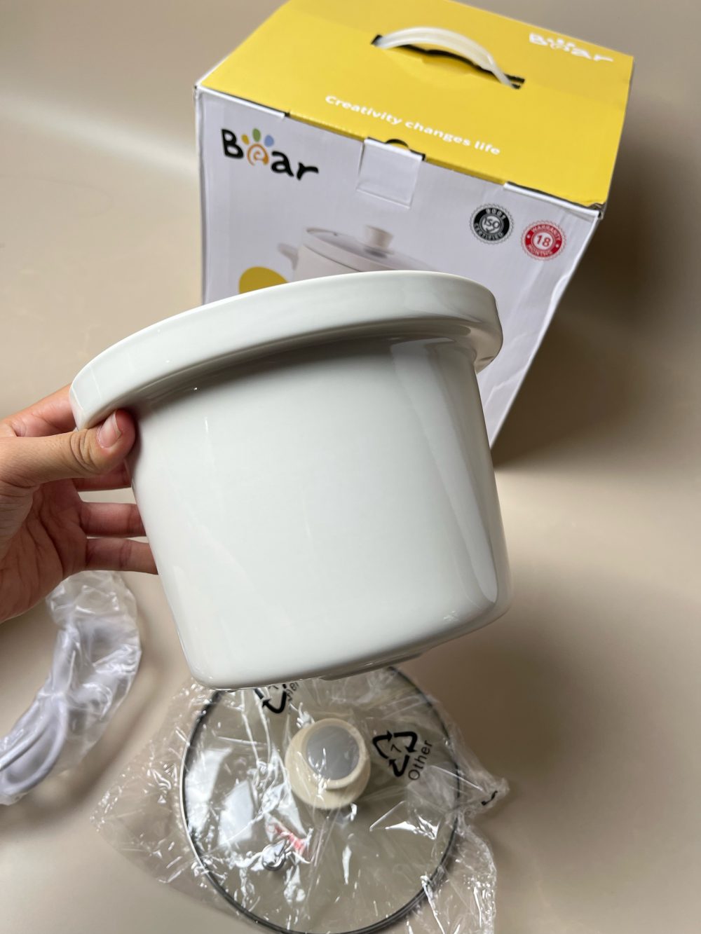 Nồi nấu chậm Bear đa năng 1,5L ( new 100%) - Ảnh 10