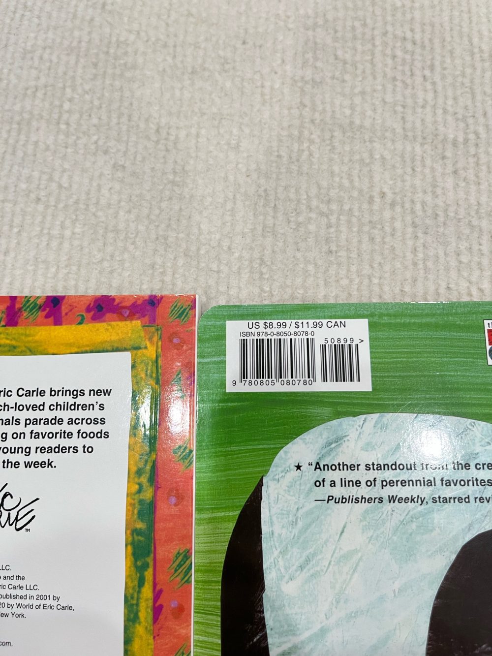 Set 3 cuốn sách bìa cứng The World of Eric Carle - Ảnh 3