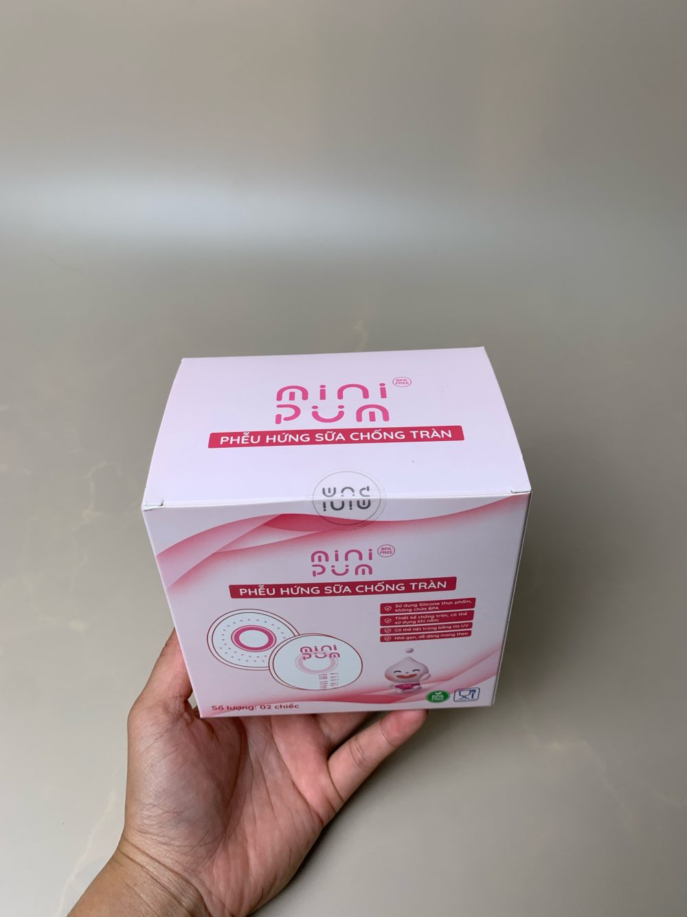 Phễu hứng sữa chống tràn tặng sách trắng đen Lalala - Ảnh 6