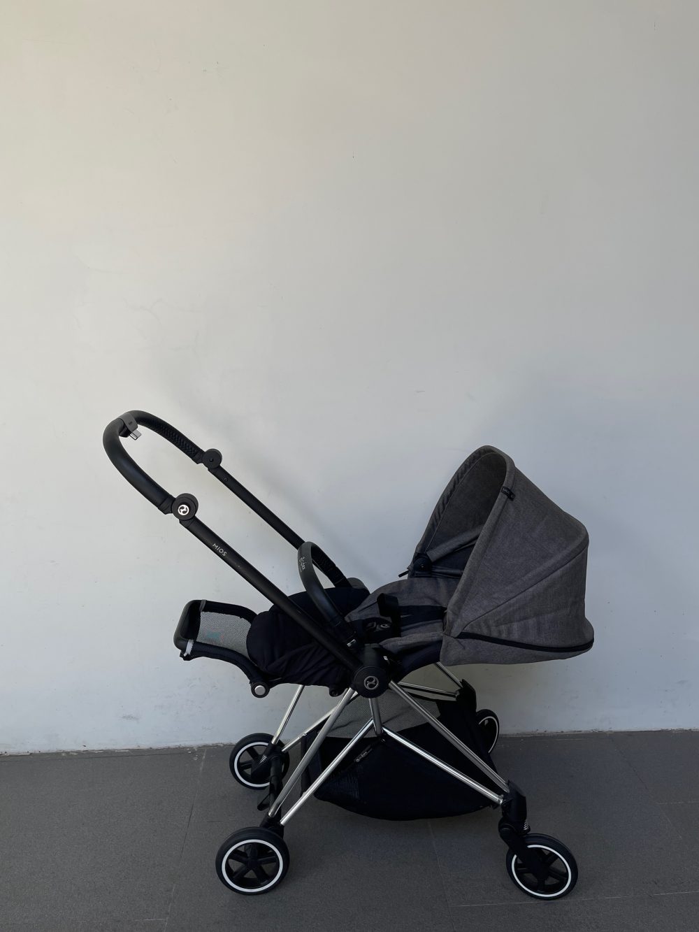 Xe đẩy Cybex Mios 1 xám khung bạc (0->4y, tối đa 22kg) - Ảnh 16