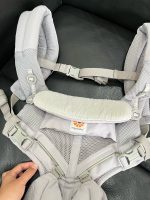 Địu cho bé Ergobaby Omni 360 Cool Air Mesh, Pearl Grey ( 0m—> 20kg) - Ảnh 11