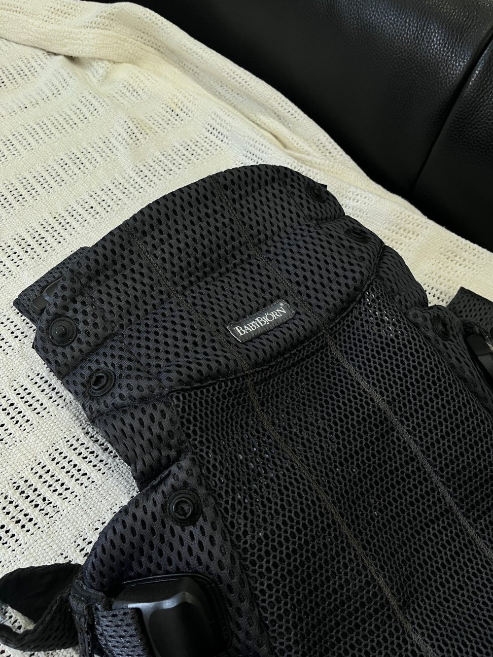 Địu Trẻ Em Baby Bjorn Harmony màu Anthracite (0-3y/~15kg) - Ảnh 8