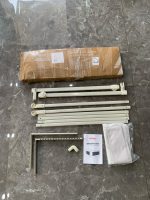 Thanh chắn giường Parkey KT 2m2, hoạ tiết voi ghi tối đa cao 105cm - Ảnh 2