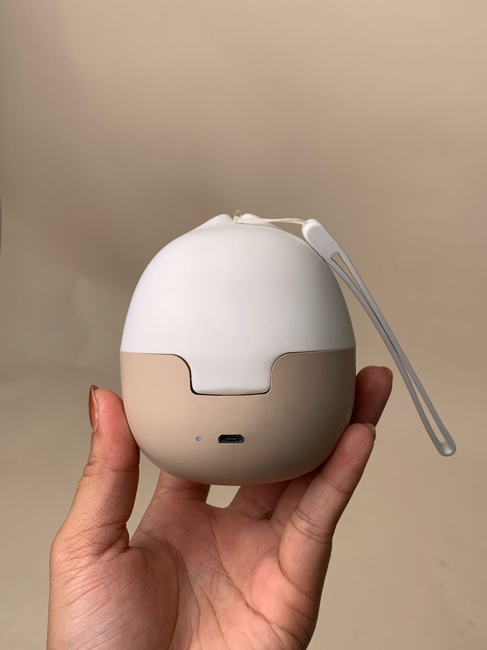 Máy tiệt trùng ti giả Jjobi mini màu be - Ảnh 8