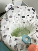 Ghế tập ngồi & ăn dặm Fisher Price 3in1 Hoạ tiết báo trắng ( tối đa 11kg3) - Ảnh 10