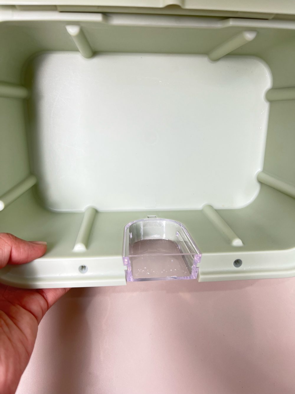 Máy ủ ấm khăn ướt và tiệt trùng UVC-LED Fatzbaby Warm 5 màu xanh ( no box) - Ảnh 8