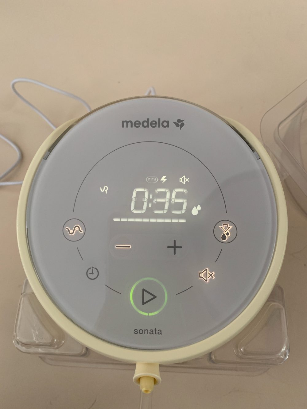Máy hút sữa Medela sonata có kết nối Bluetooth (fullbox - bill VNQ) - Ảnh 4