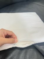 Gối cao su non Monona thêu hoạ tiết gấu hoa - Ảnh 2