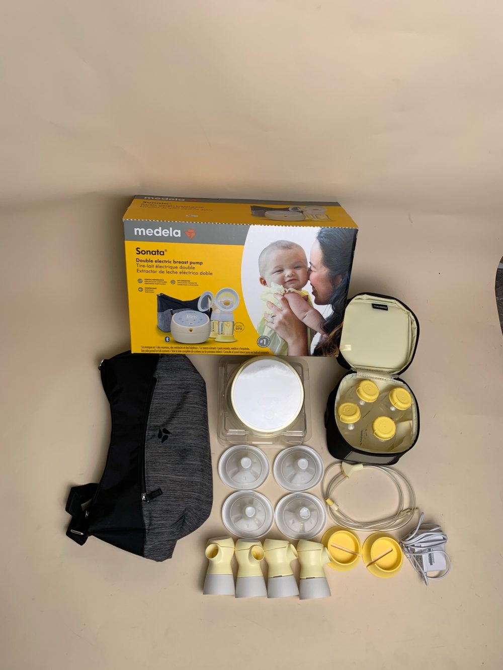 Máy hút sữa Medela sonata có kết nối Bluetooth (fullbox - bill VNQ) - Ảnh 2