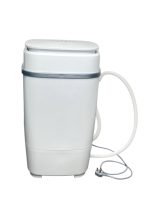 Máy giặt mini nhỏ gọn VCJ ánh sáng xanh diệt khuẩn màu trắng size 3-4kg (no box)