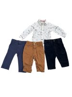 Set áo sơ mi và quần mix brand Boboli, Obaibi, Influx ( size: 9/12m)