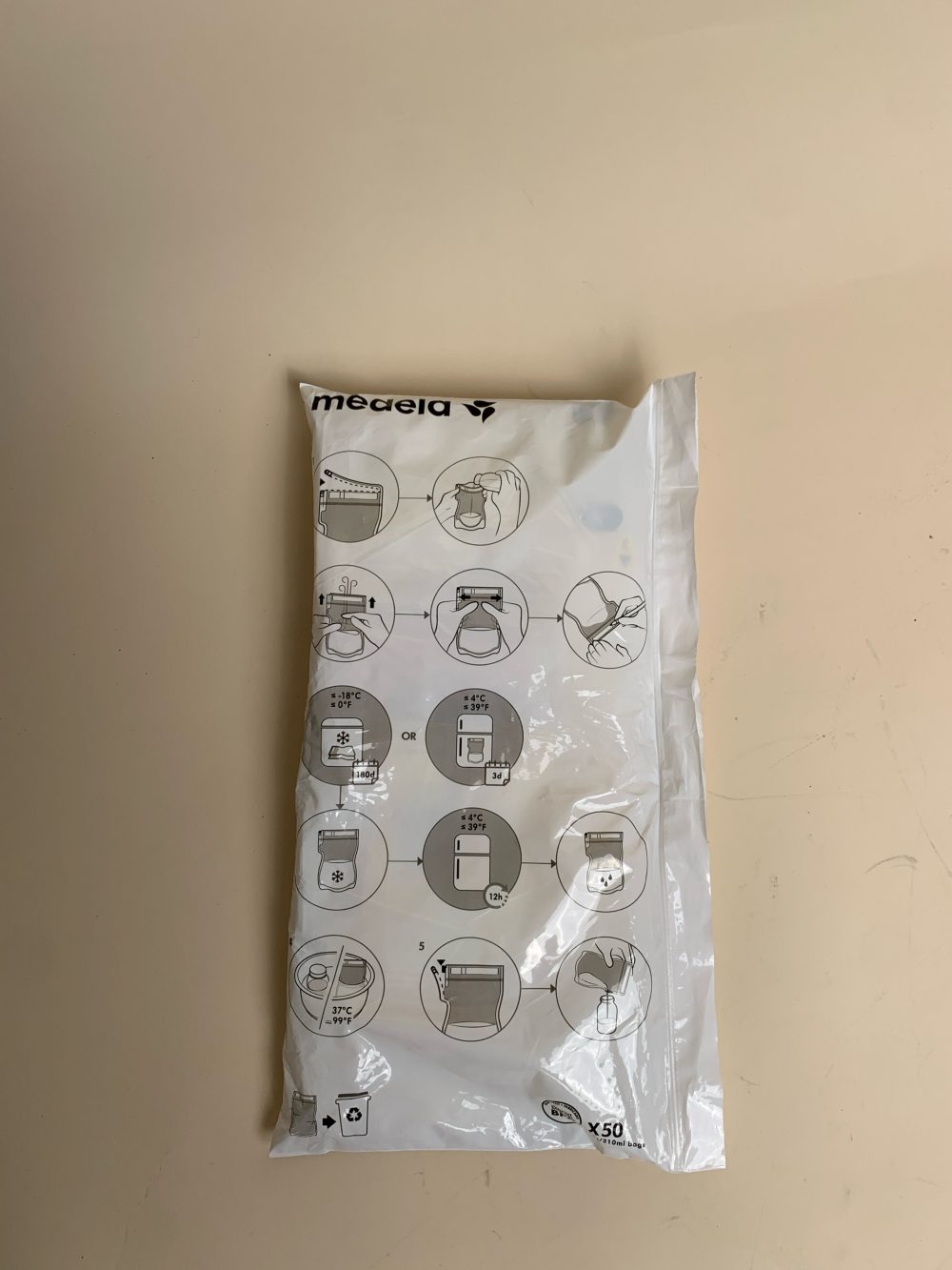 Set 39 túi trữ sữa Medela 210ml tặng 3 túi trữ sữa emoon - Ảnh 4