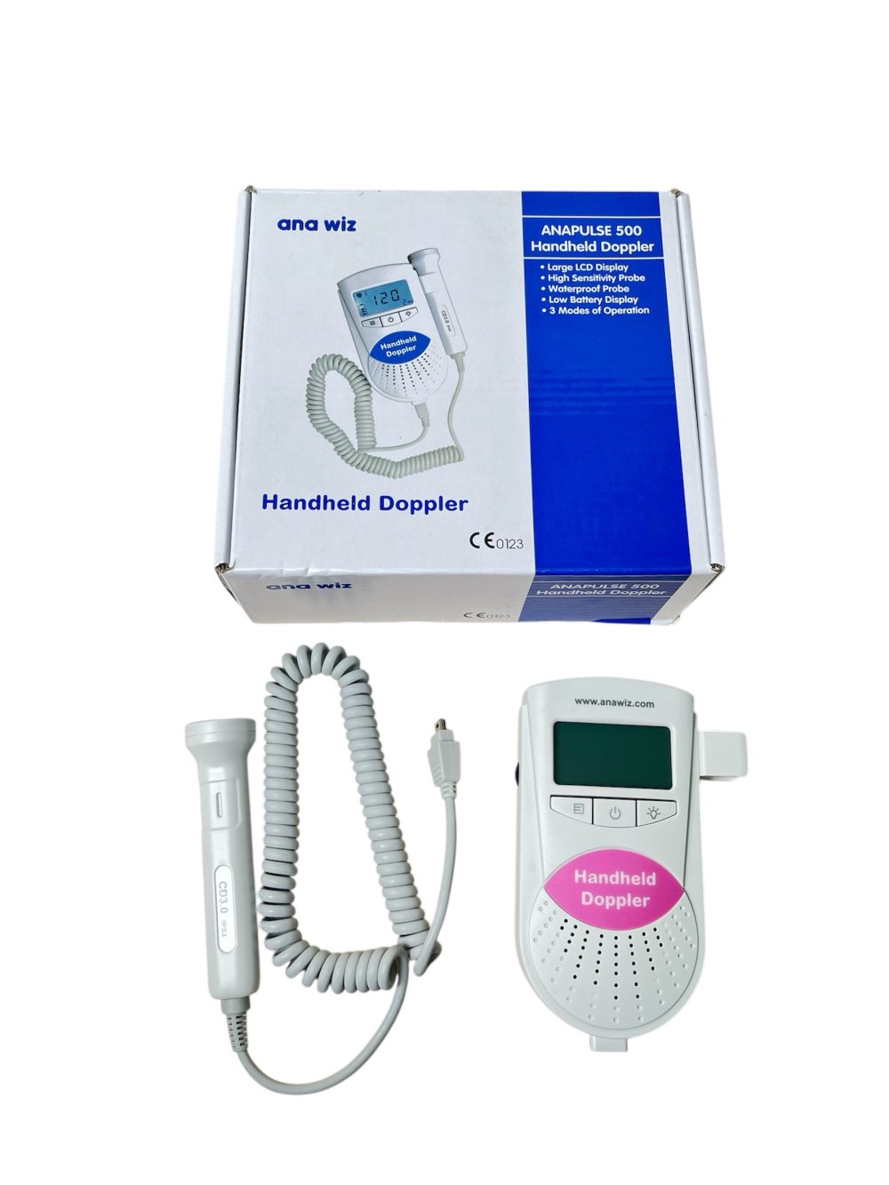 Máy nghe tim thai tại nhà Ana Wiz ( full box)