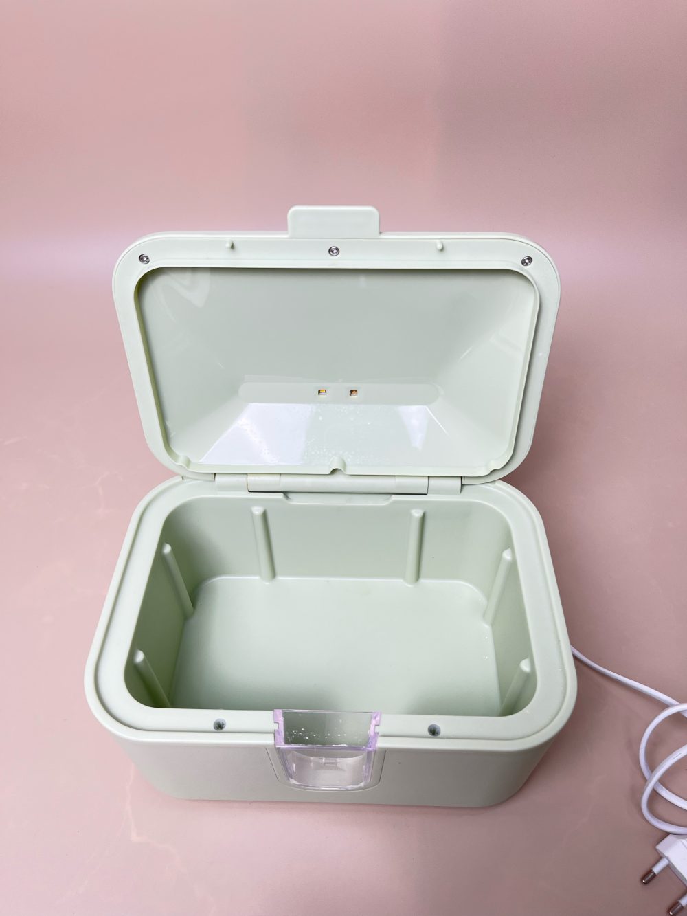 Máy ủ ấm khăn ướt và tiệt trùng UVC-LED Fatzbaby Warm 5 màu xanh ( no box) - Ảnh 7