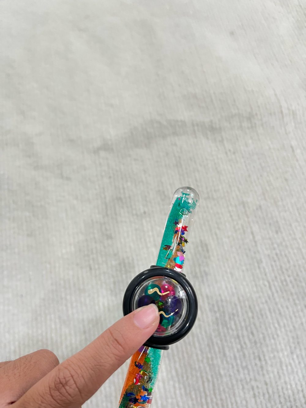 Set 3 món đồ chơi hình khối khám phá bằng vải và đồ chơi gặm nướu hình chú rùa infantino, kính vạn hoa lắp lánh moulin roty - Ảnh 12