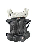 Địu Ergobaby Omni Breeze màu xám (0→4y, tối đa 20kg) tặng kèm yếm địu Ergobaby