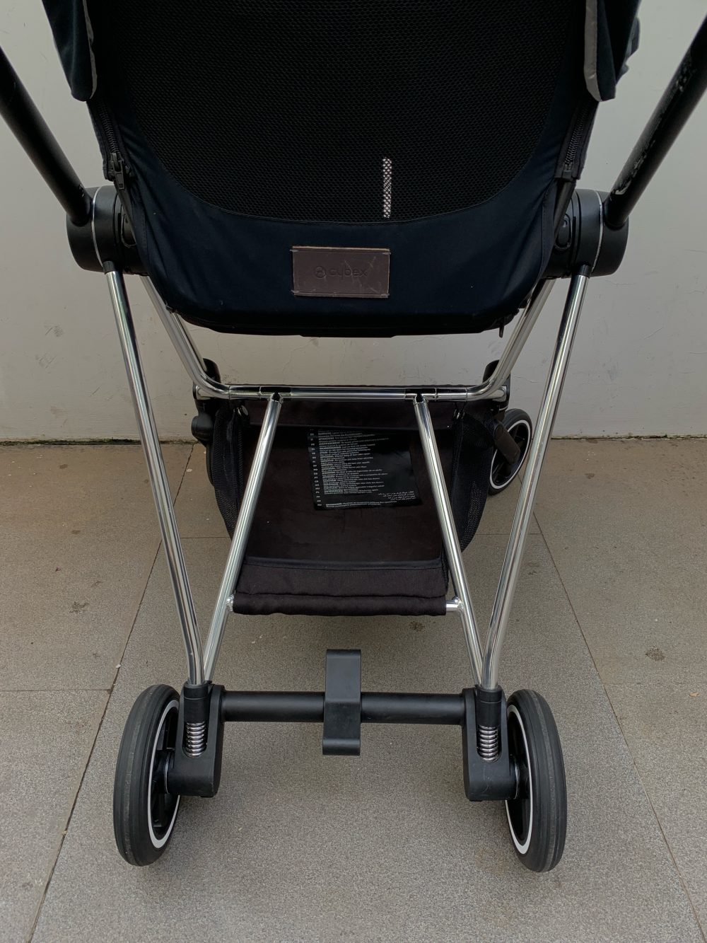 Xe đẩy Cybex Mios 2 màu xanh đen khung bạc ( sơ sinh-22kg~4y) - Ảnh 4