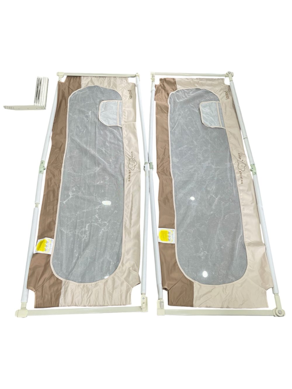 2 thanh chắn giường Pakey màu nâu be (KT: 2mx70cm) - Ảnh 1