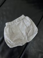 Set áo phối ren trắng, quần bí màu xám Nous Petit à petit (size 6m) - Ảnh 3