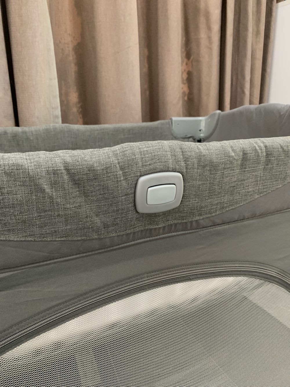 Giường cũi gấp gọn Joie Kubbie Sleep Foggy Gray - Ảnh 16