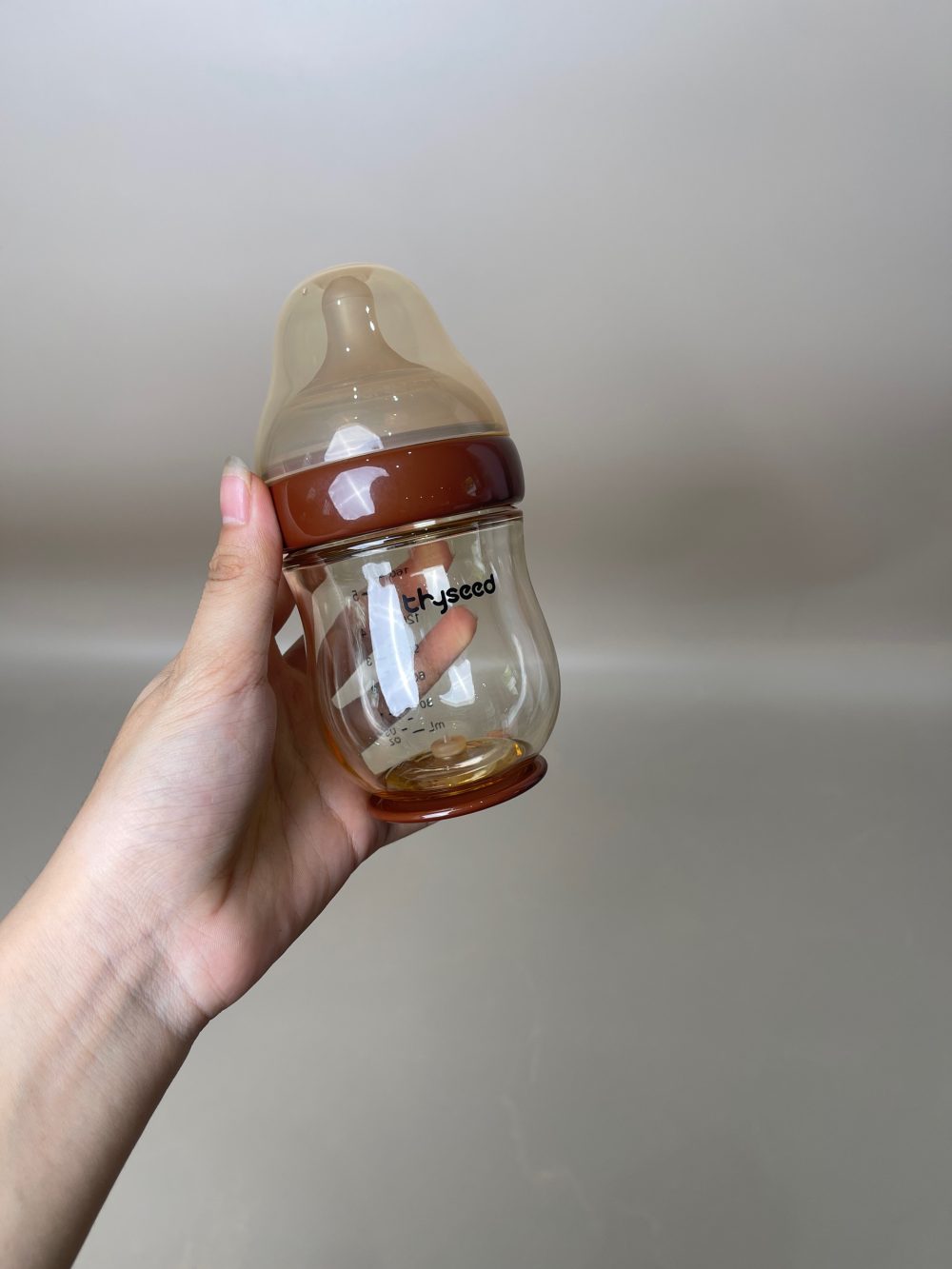 Bình sữa Thyseed PPSU cổ rộng 160ml (1-2m) - Ảnh 10