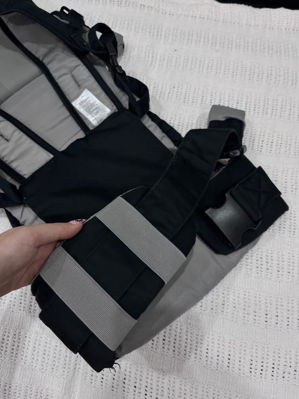 Địu 4 tư thế Mothercare ( size: Sơ sinh-> 15kg) tặng kèm dây đeo đa năng Lil' Sidekick - Ảnh 14