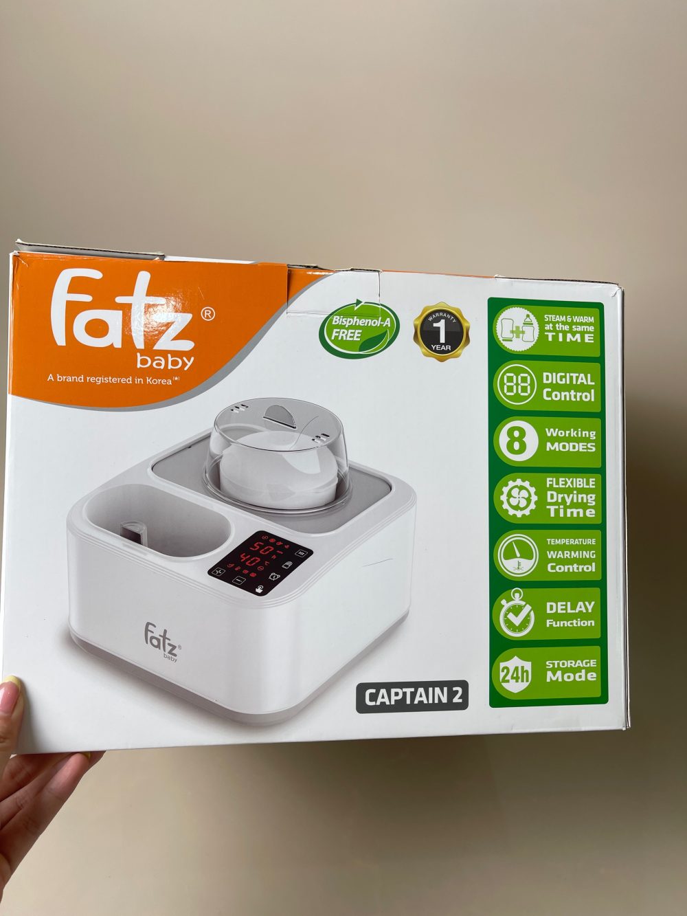 Máy tiệt trùng sấy khô, nấu cháo chậm, hâm sữa Fatz (Full box) - Ảnh 34