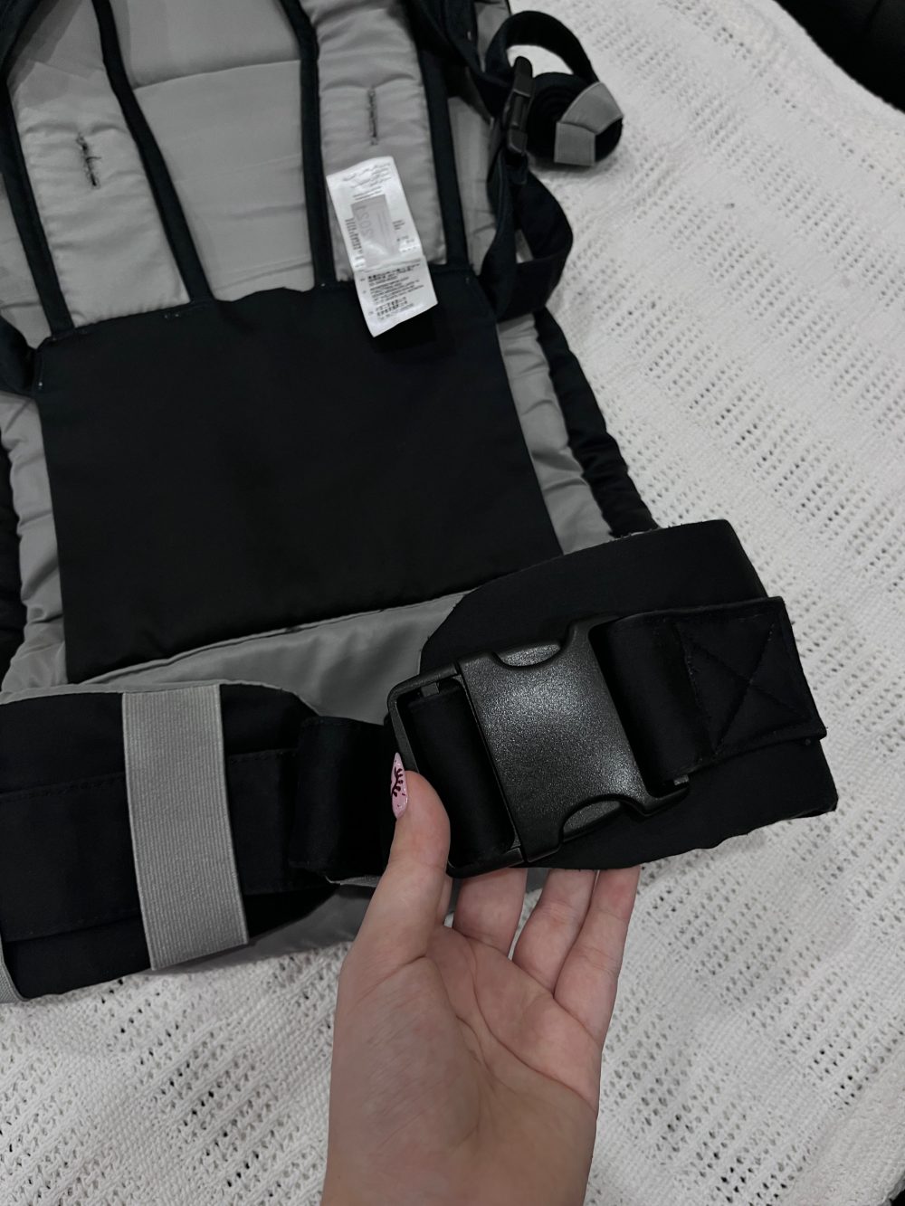 Địu 4 tư thế Mothercare ( size: Sơ sinh-> 15kg) tặng kèm dây đeo đa năng Lil' Sidekick - Ảnh 13