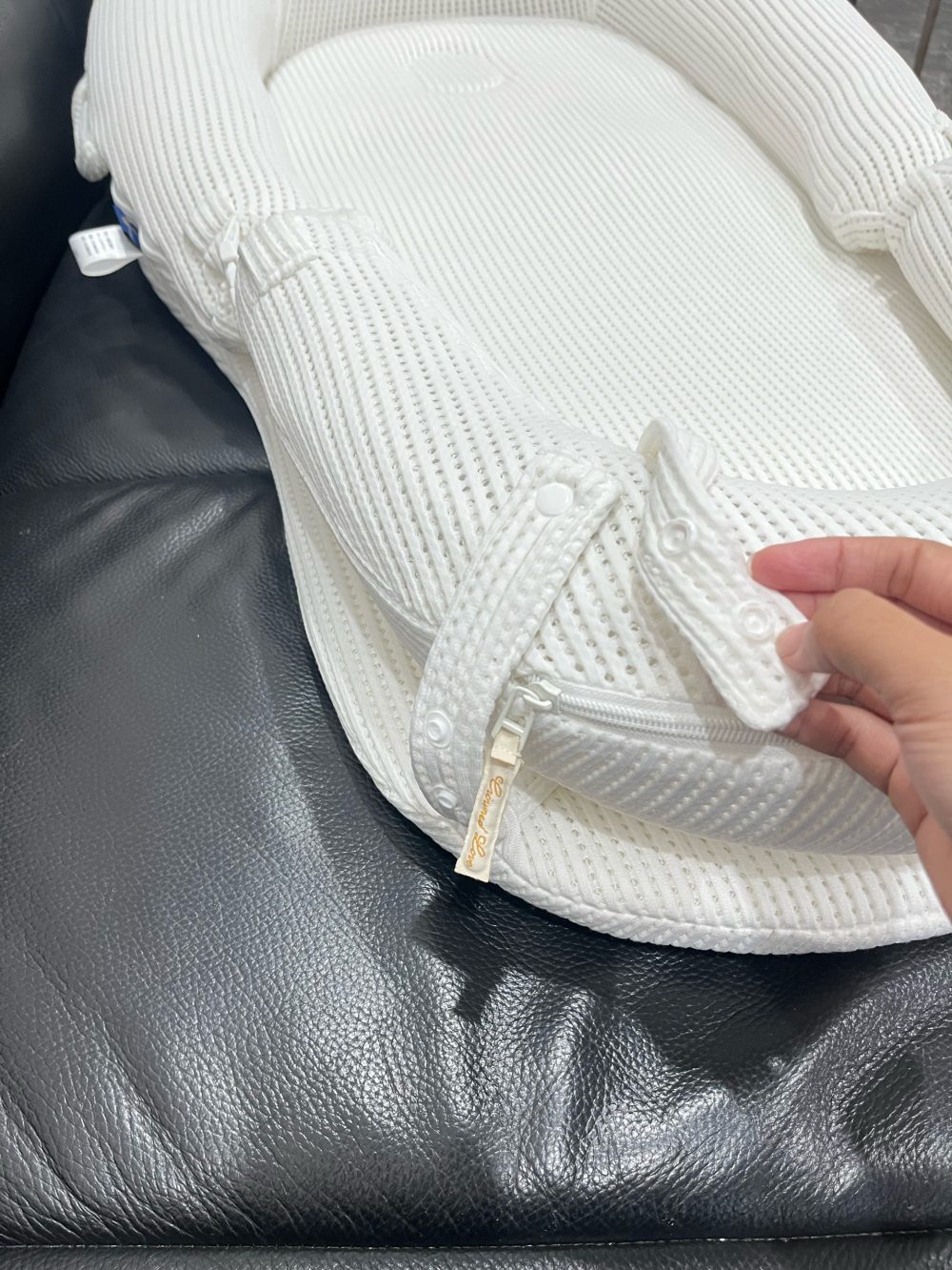 Nôi ngủ chung giường Crowned Love màu trắng ( size: 0->3m) - Ảnh 13