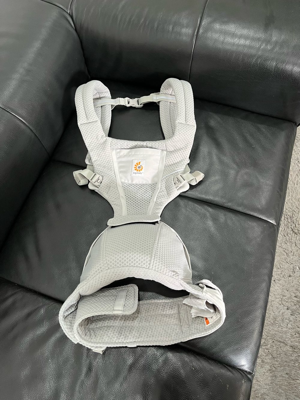 Địu Ergobaby Alta Hip Seat, Pearl Grey( size: 5kg5->20kg ~ 4->48m) - Ảnh 9