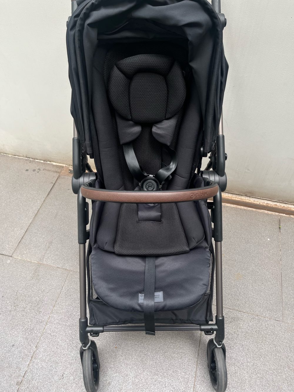 Xe đẩy Cybex melio TPE màu magic black - seal VNQ (Size: sơ sinh->3y, tối đa 15kg) full box - Ảnh 10