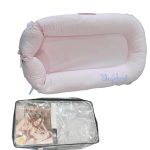 Nệm ngủ chung giường Sleepyhead Deluxe+ Mothercare màu hồng (85x46cm, size 0→8m)