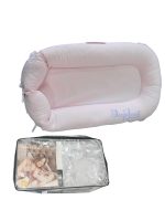 Nệm ngủ chung giường Sleepyhead Deluxe+ Mothercare màu hồng (85x46cm, size 0→8m)