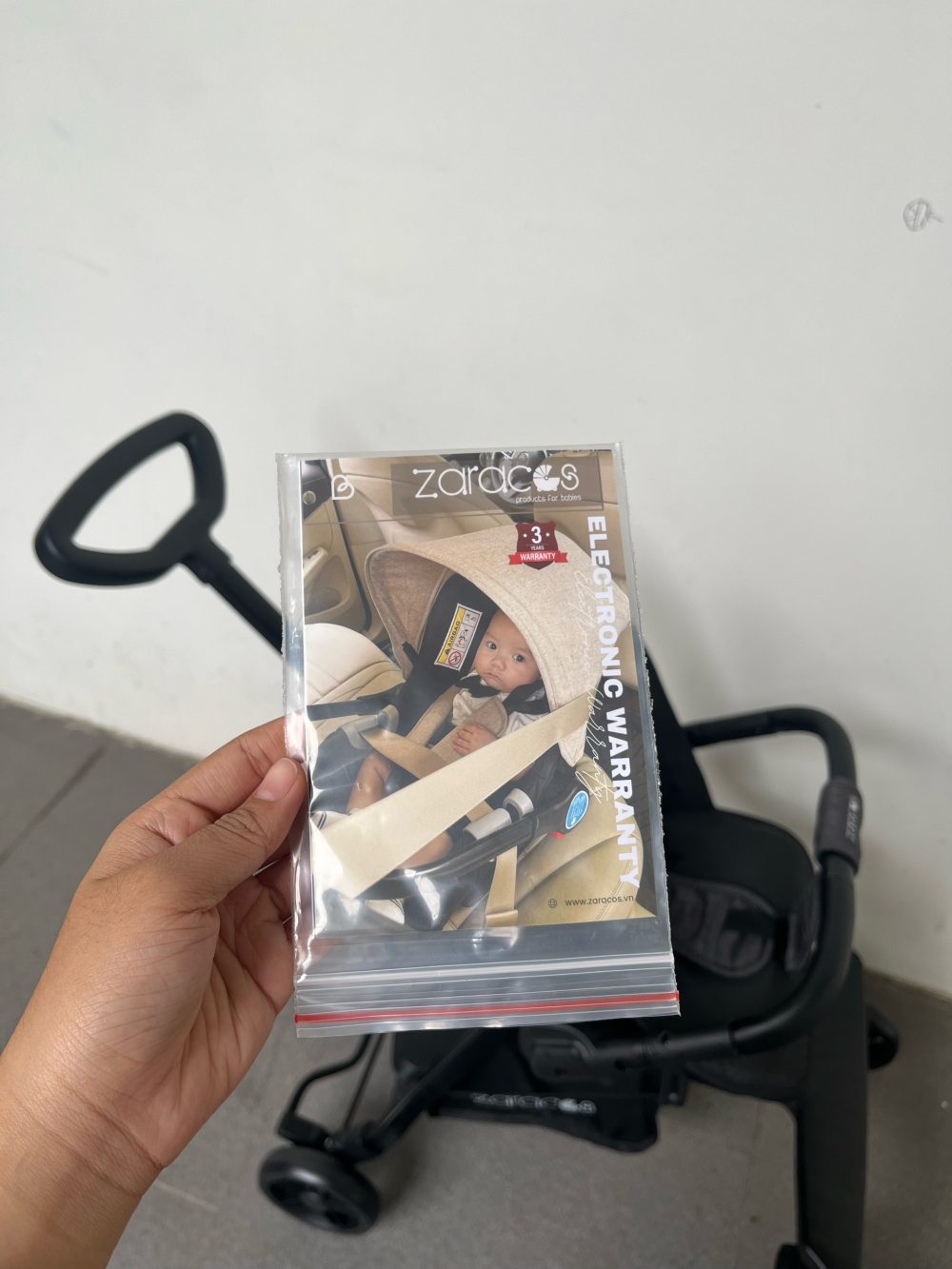Xe đẩy Zaracos Aleron màu đen ( size: 6m-> 5y, tối đa 25kg) - Ảnh 21