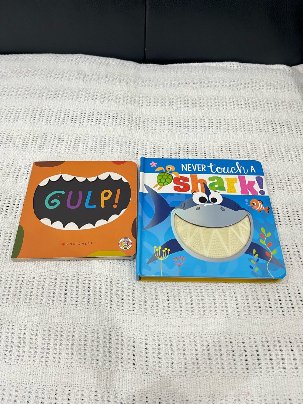 Set 2 cuốn sách tương tác "Never Touch a Shark!" và sách gulp - Ảnh 9