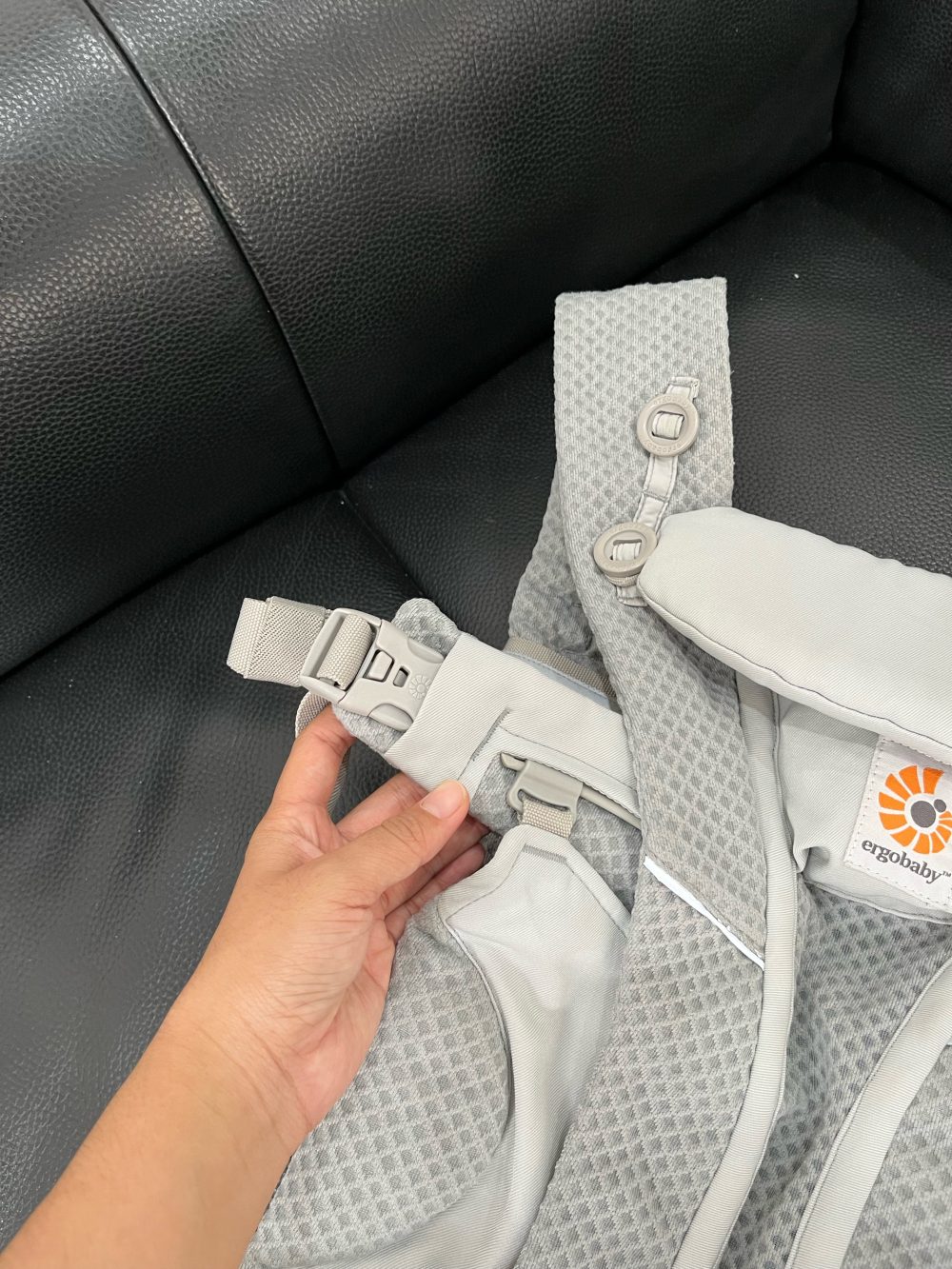 Địu Ergobaby Omni Breeze, Pearl Grey (size: 3kg2→20kg~ 0→48m) - Ảnh 6