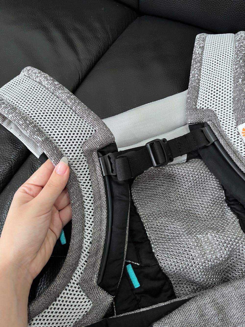 Địu Ergobaby Aerloom màu xám (0→3y, tối đa 16kg) - Ảnh 2