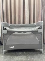 Giường cũi cho bé Joie Kubbie Sleep Foggy Gray (tối đa 9kg) - Ảnh 19