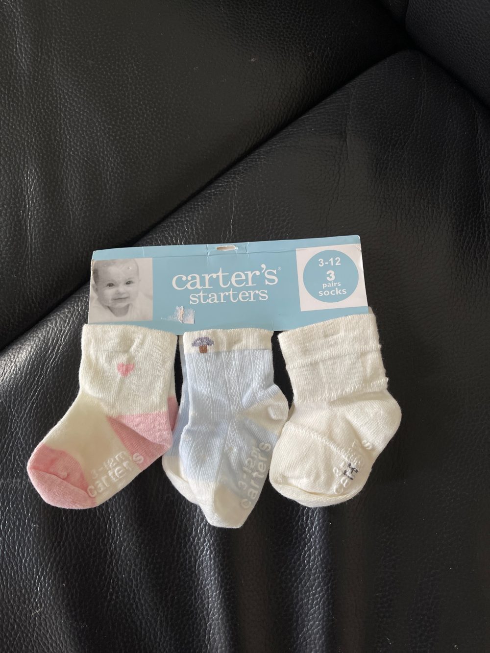 Set bộ bodysuit tay dài khủng long Rabbit Bear và combo 3 đôi tất Carter’s - Ảnh 8
