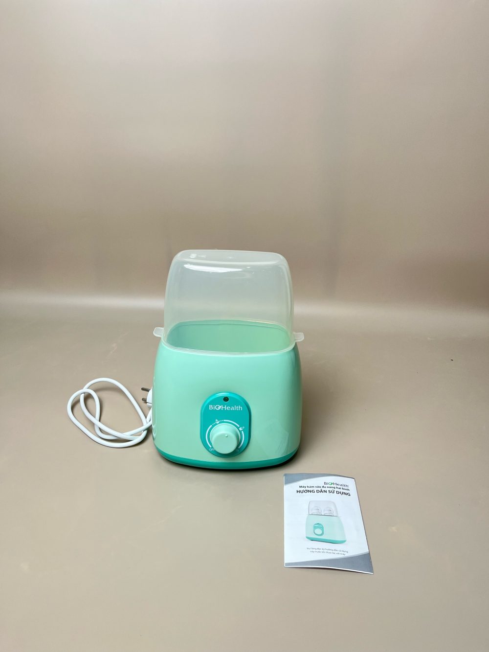 Máy hâm sữa đôi BioHealth màu xanh ( no box) - Ảnh 6