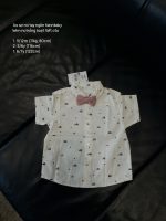 Áo sơ mi tay ngắn Nextbaby kèm nơ hồng hoạt tiết oto (size: 9/12m, 5/6y, 6/7y) - Ảnh 4