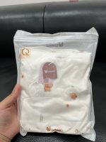 Quấn chũn sơ sinh tặng kèm che thóp Unbee hoạ tiết capypara ( size: 0->3m) - Ảnh 7