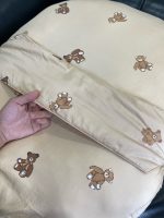 Gối chống trào ngược Dono&Dono vải 4 mùa (hoạ tiết gấu teddy) + kèm vỏ gối hoạ tiết thỏ hồng - Ảnh 14